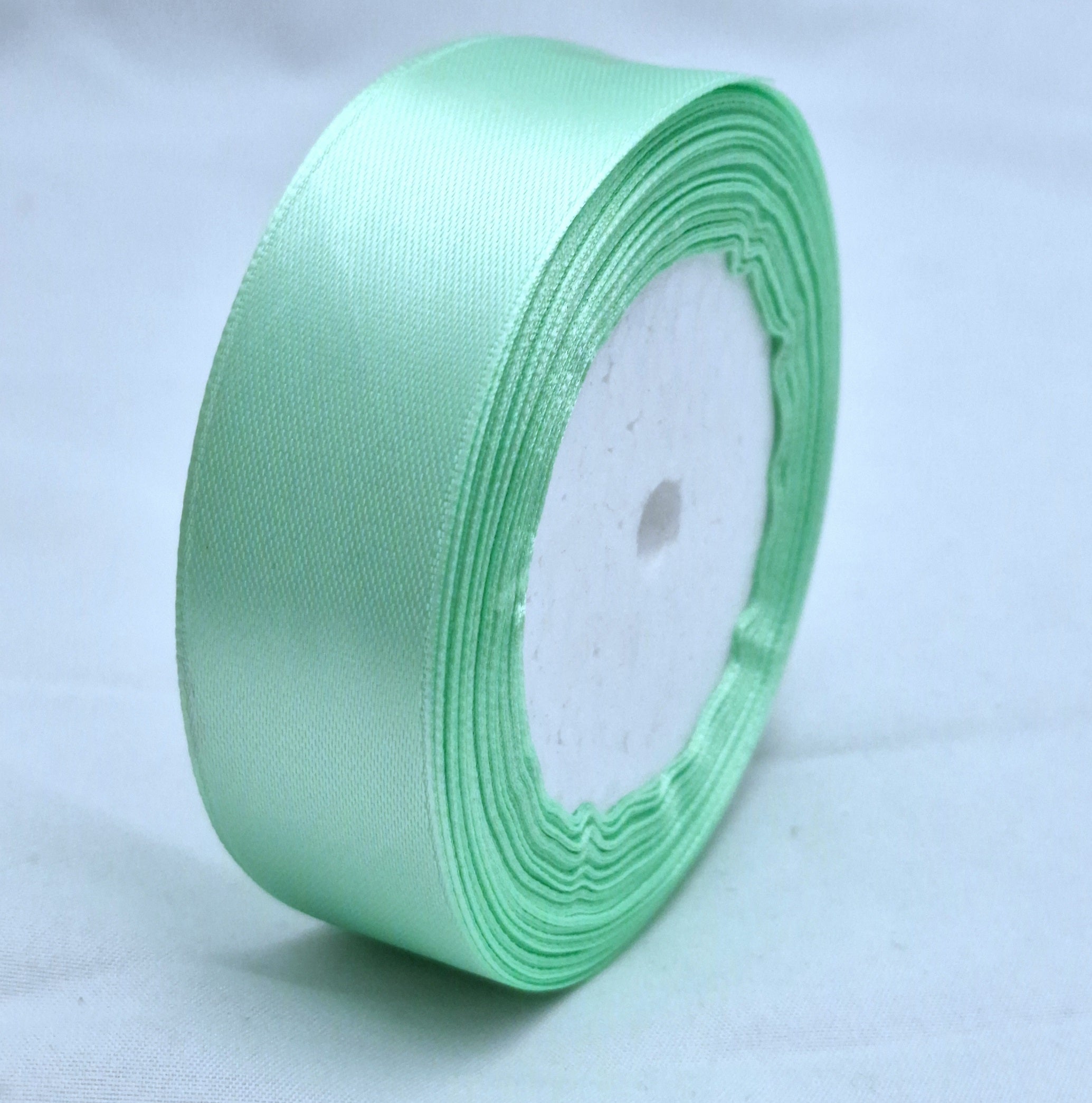 Mint green sale satin ribbon