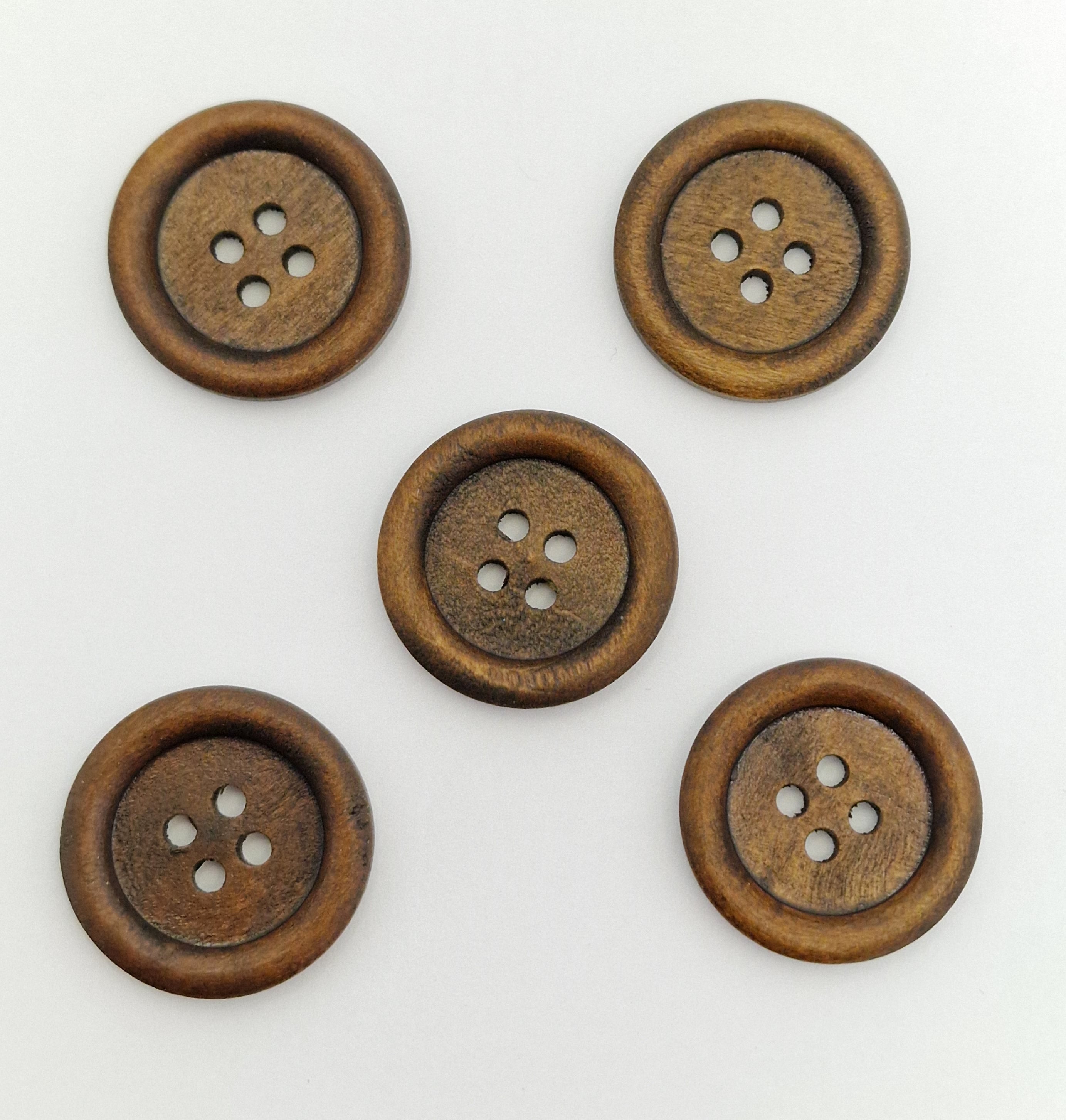 Wooden sales sewing buttons