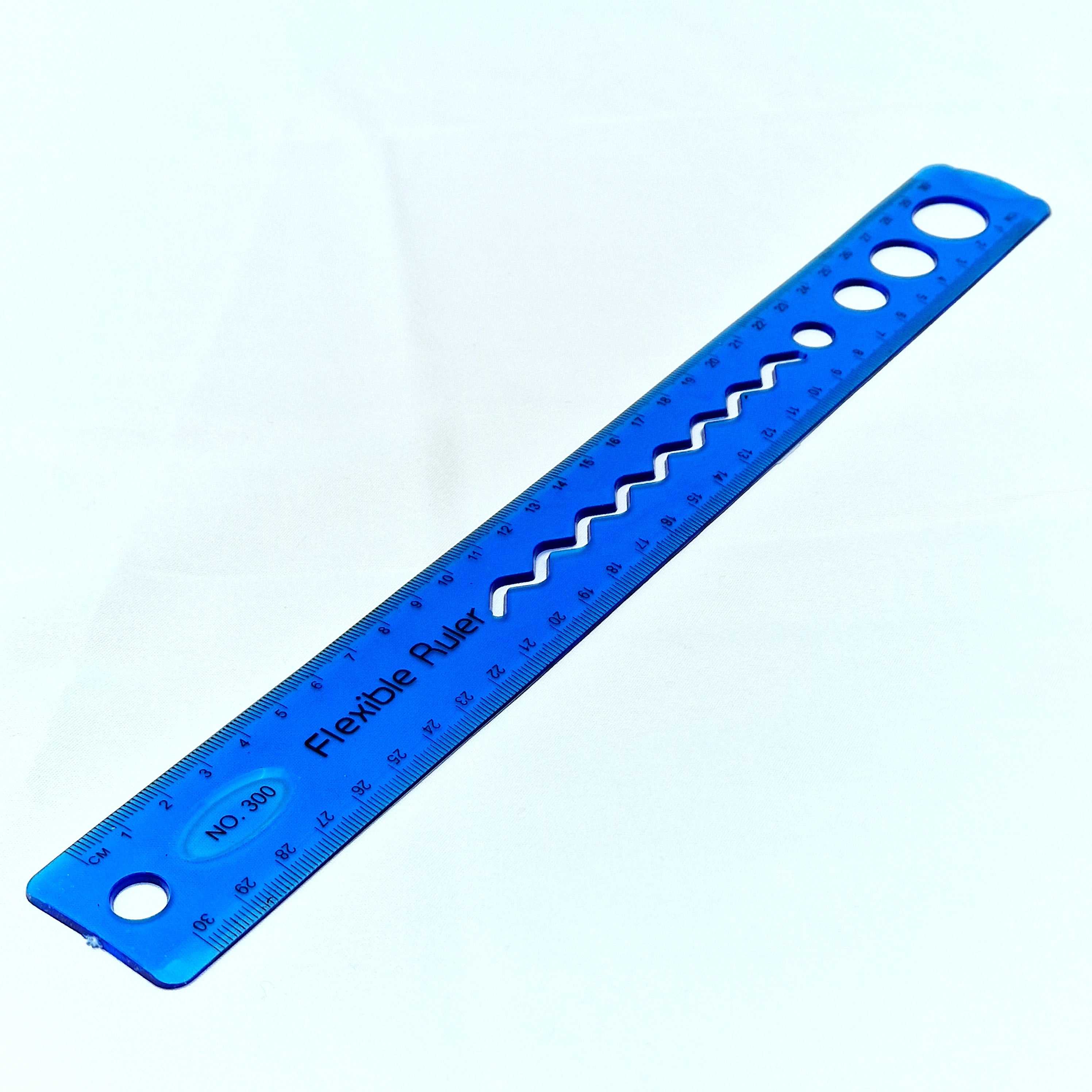 MajorCrafts Blue 30cm 12inch Flexible Bending Ruler