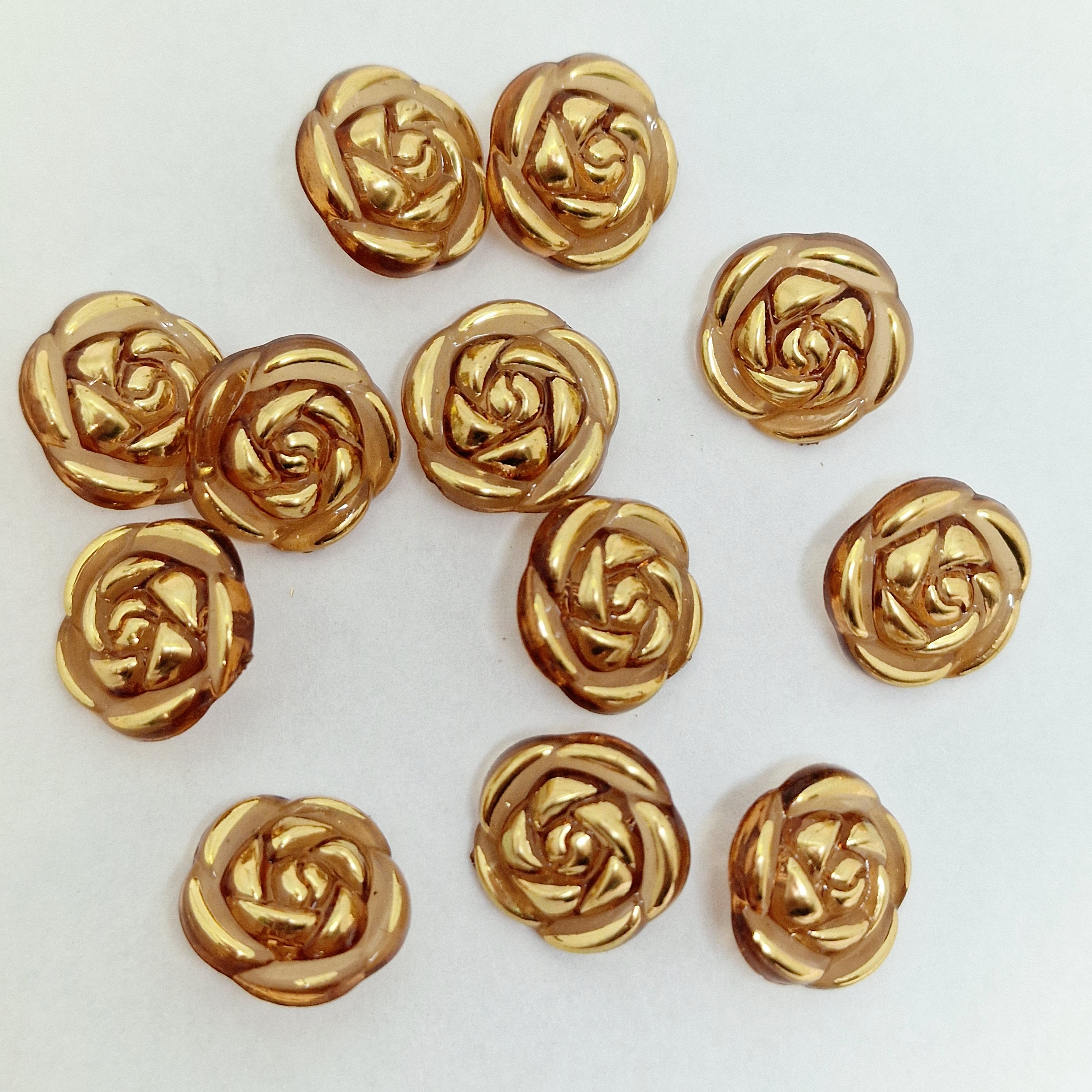 Rose gold 2025 sewing buttons