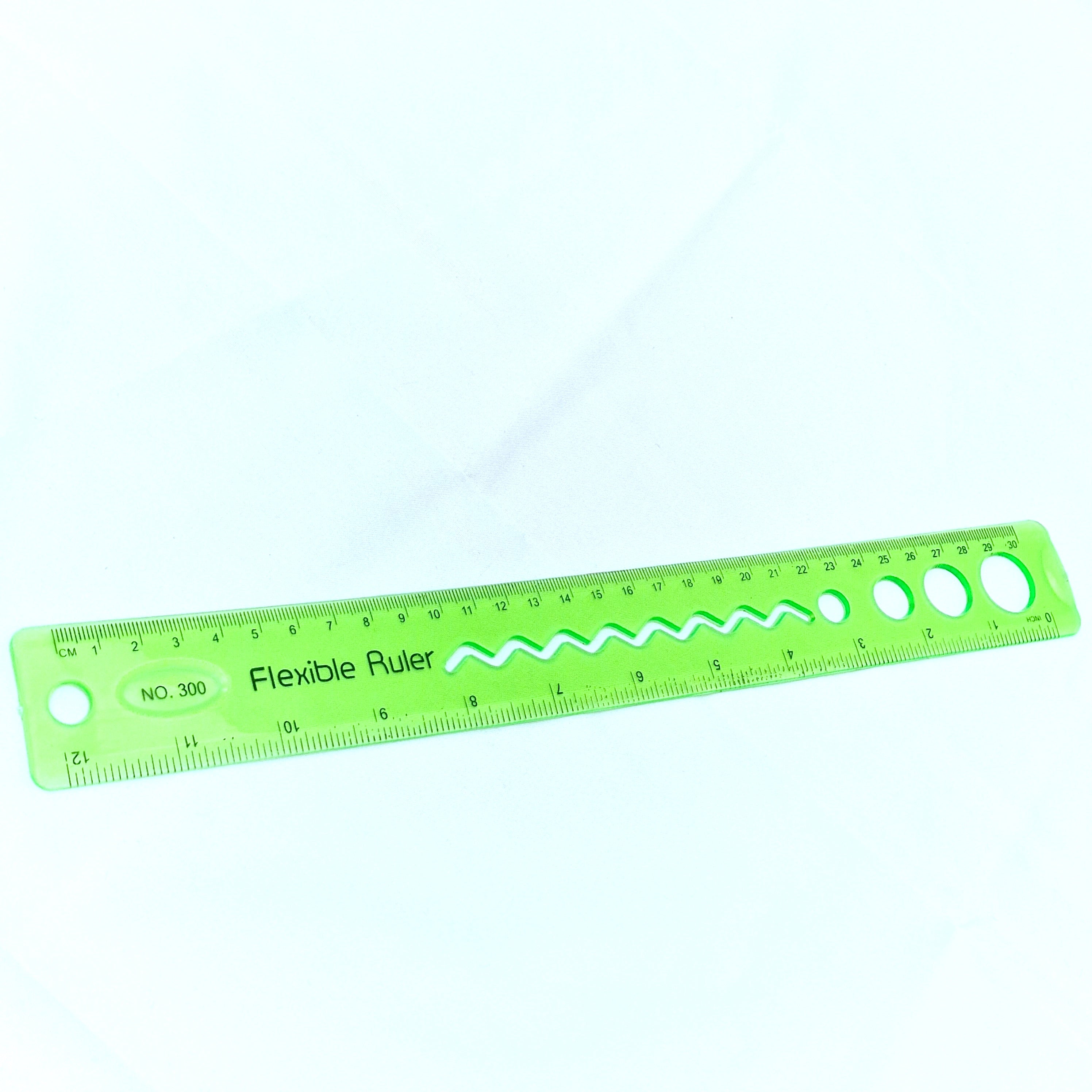 MajorCrafts Green 30cm 12inch Flexible Bending Ruler