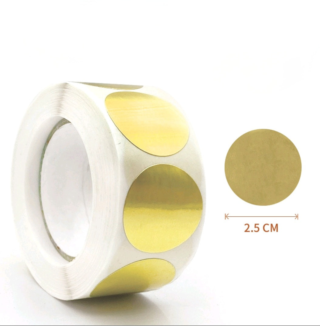 MajorCrafts 500 Labels per roll 2.5cm 1