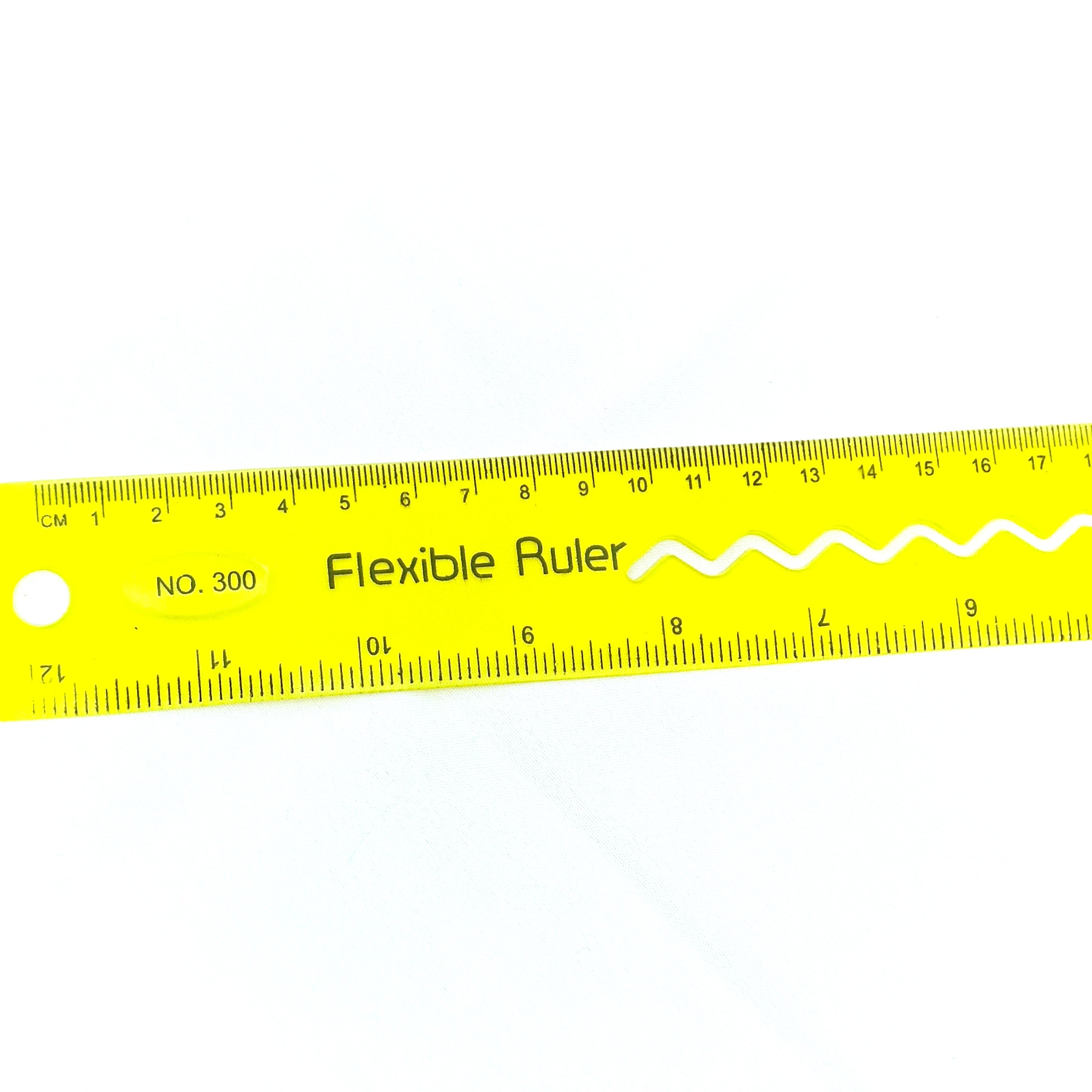 MajorCrafts Yellow 30cm 12inch Flexible Bending Ruler