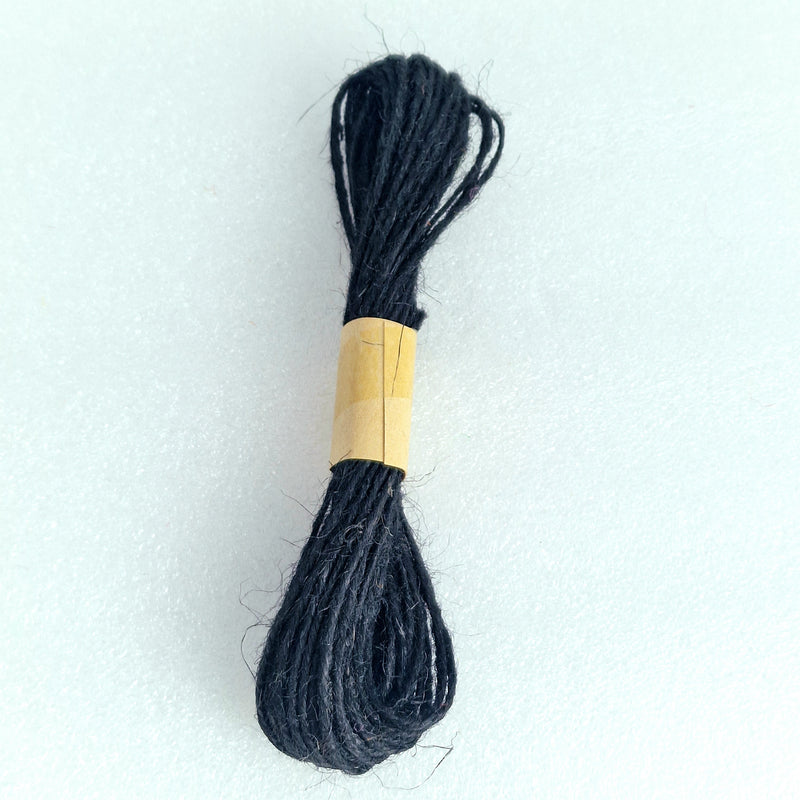 MajorCrafts 10metres 1mm thick Black Jute Twine String