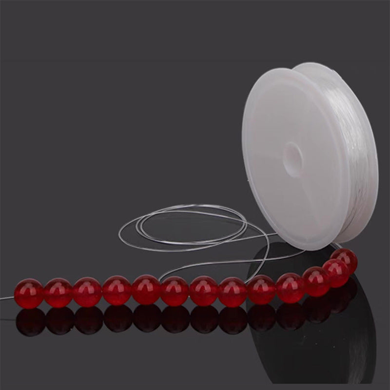 Transparent Clear 0.4mm-1.2mm  Strong & Stretchy Elastic Jewellery Making Beading Cord