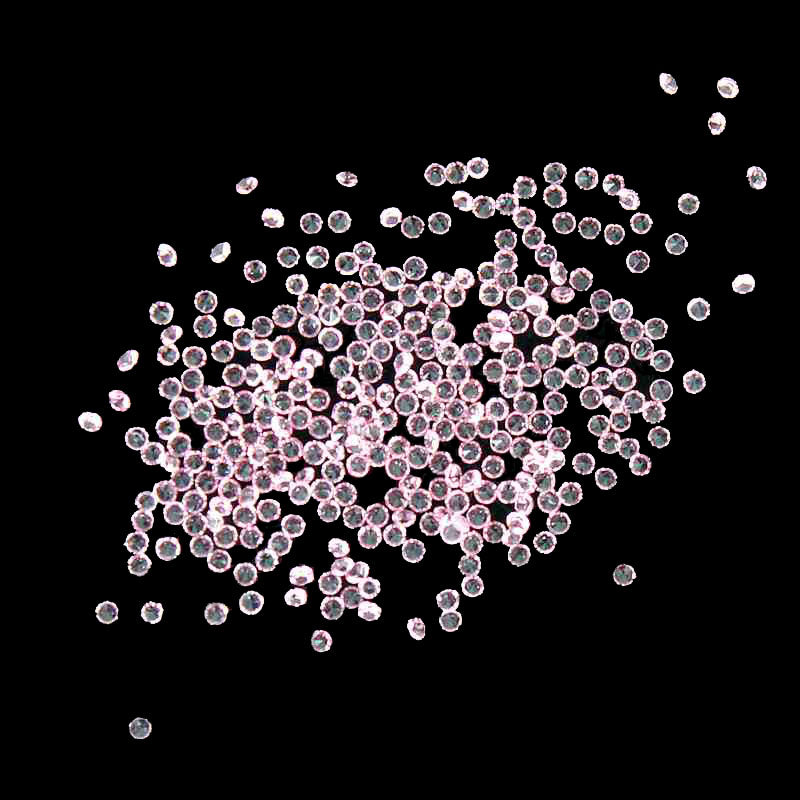 MajorCrafts 1400pcs 1.1mm Lt. Rose Pink Micro Cubic Zirconia Glass Cut Rhinestones C21