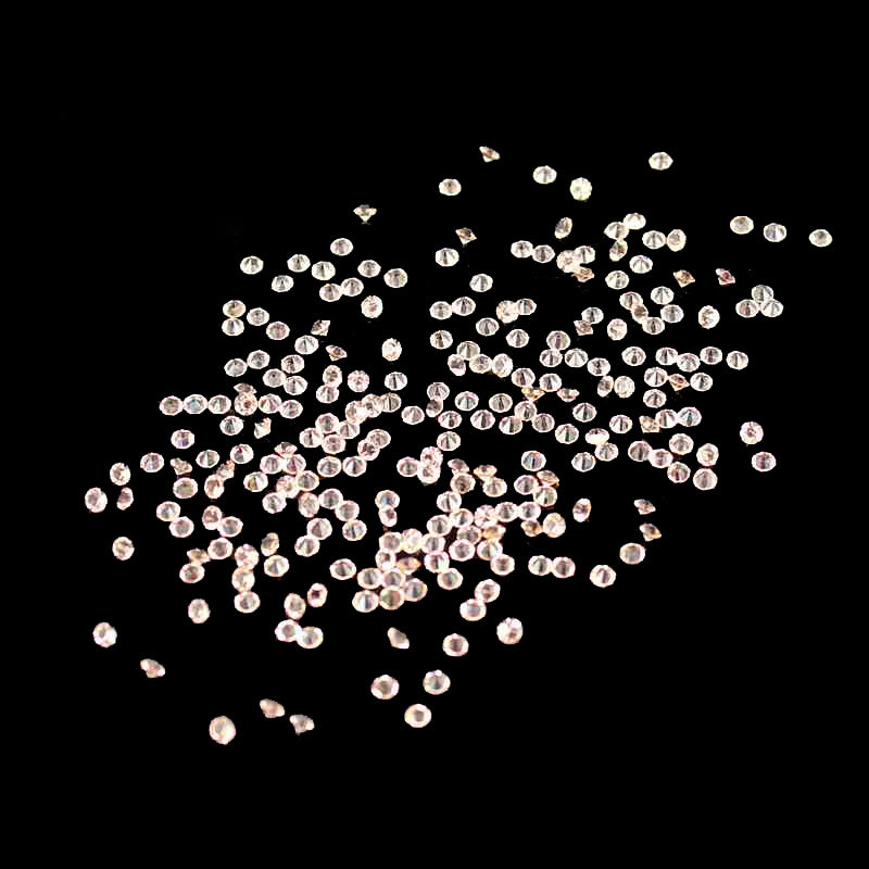 MajorCrafts 1400pcs 1.1mm Peach Champagne Micro Cubic Zirconia Glass Cut Rhinestones C22