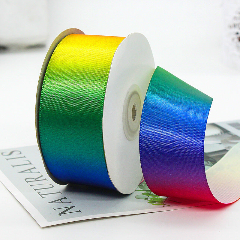 Rainbow shop satin ribbon