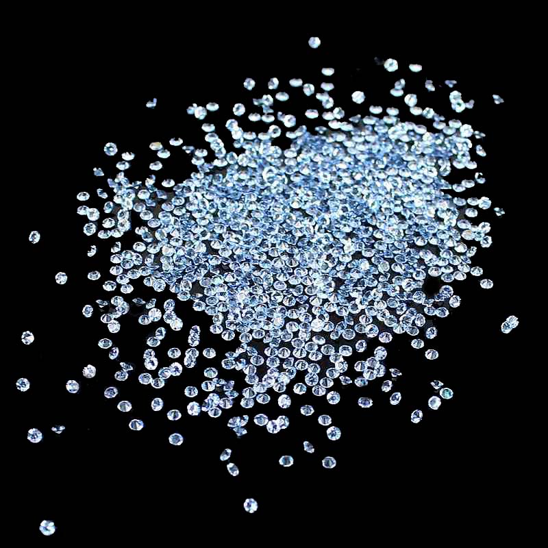 MajorCrafts 1400pcs 1.1mm Lt. Sapphire Blue Micro Cubic Zirconia Glass Cut Rhinestones C05