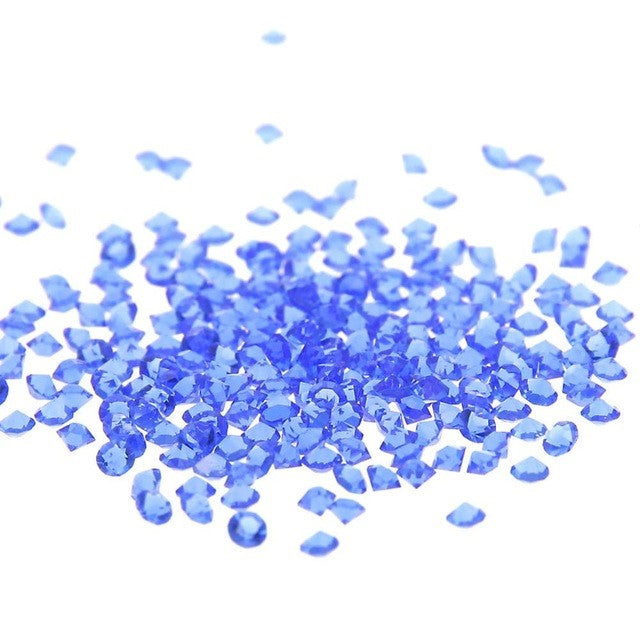 MajorCrafts 1400pcs 1.1mm Sapphire Blue Micro Cubic Zirconia Glass Cut Rhinestones C06