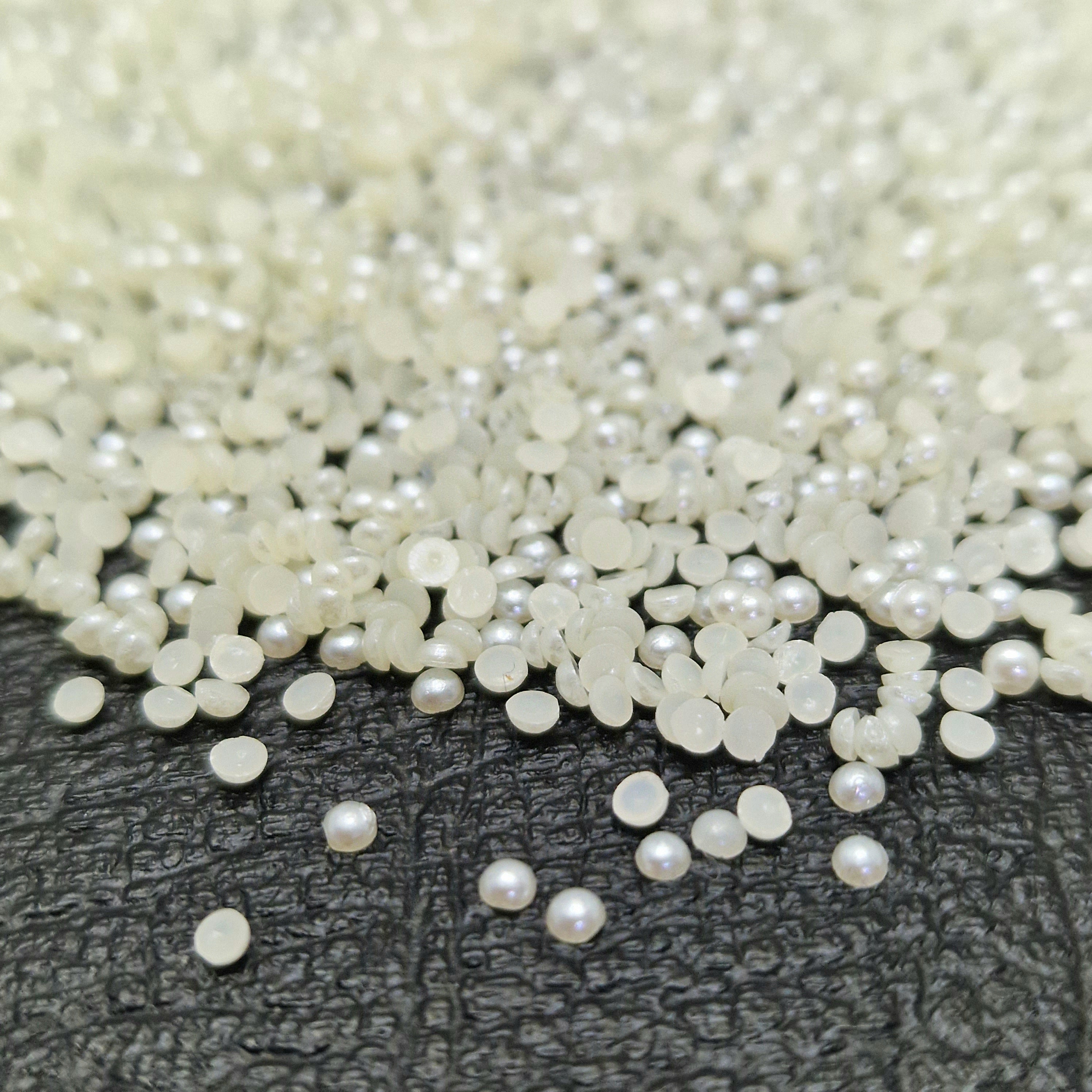Flat pearls for crafts discount