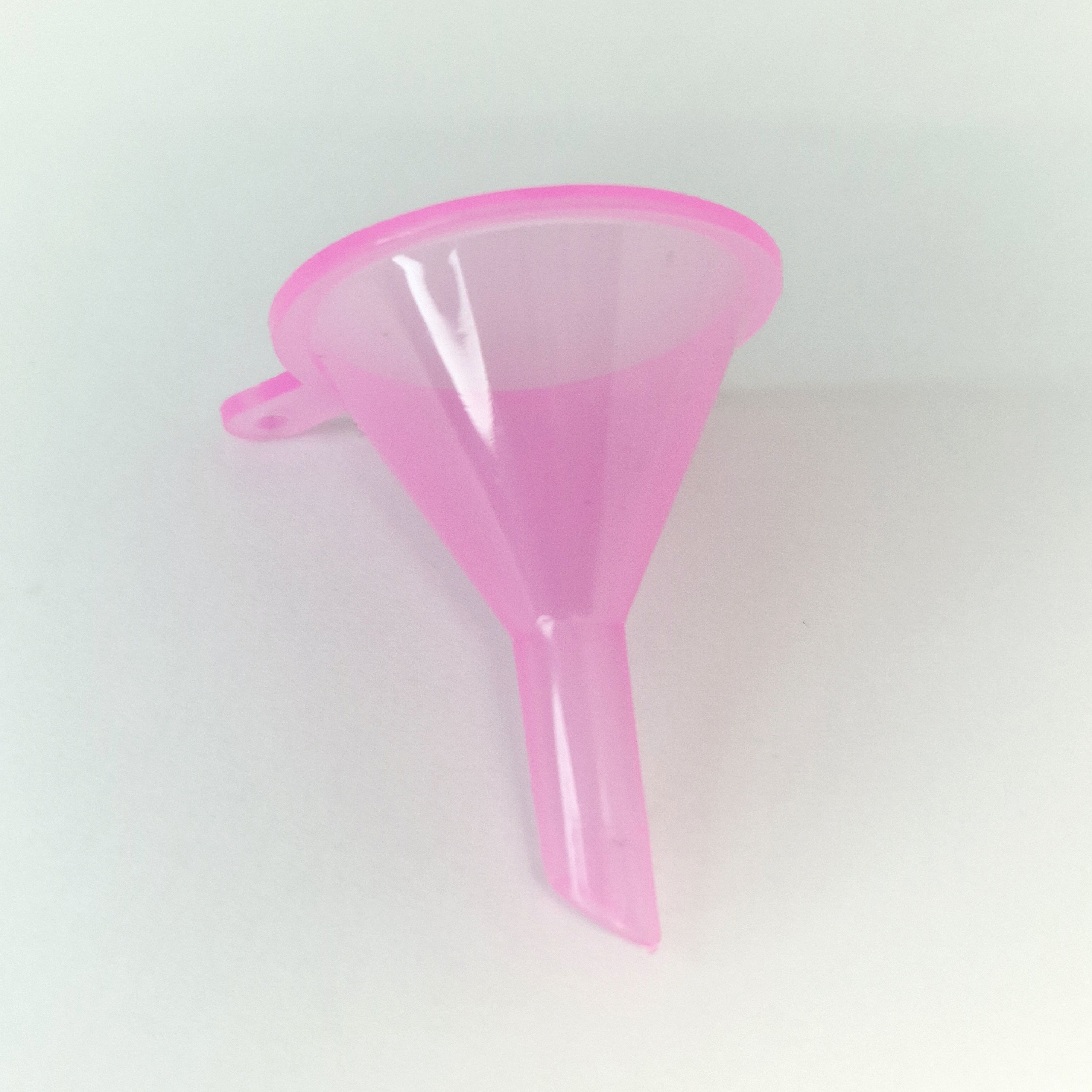 MajorCrafts 12pcs Pink Mini Funnels For Micro Beads, Perfumes, Essential Oils, Sand art, Spices, Travel Bottles etc.