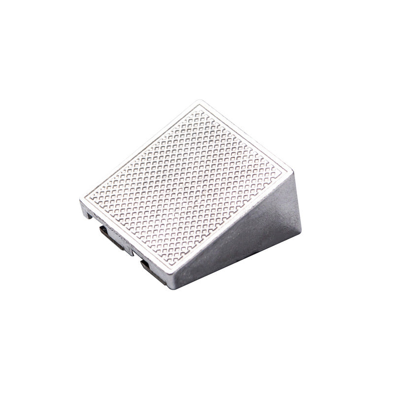 MajorCrafts 1pc Silver Metal 2-Hole Dual Pencil Sharpener